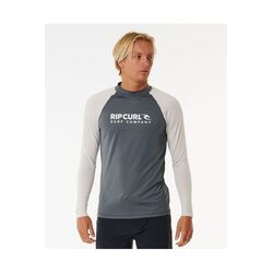 RIP CURL LYCRA SHOCK L/S GREY - SBEXTREME